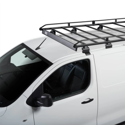 CRUZ Black Evo Steel Tradie for Iveco Daily L3H1 (II) LWB Low Roof with Rain Gutter (1990 to 2000) - Gutter Mount
