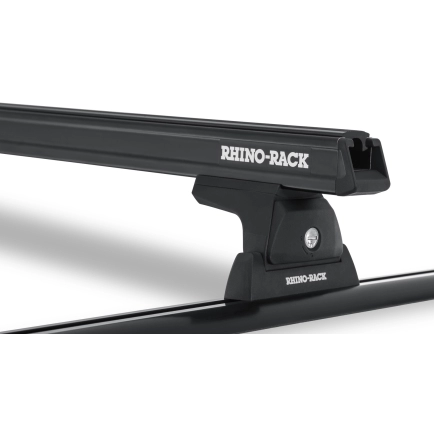 Heavy Duty RLT600 Black 2 Bar Roof Rack | Rhino-Rack
