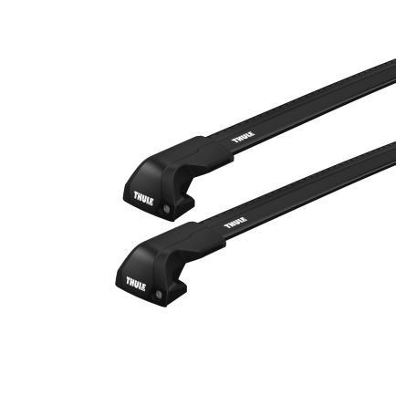 Thule 7206 WingBar Edge Black 2 Bar Roof Rack for Honda CR-V RS 5dr SUV with Flush Roof Rail (2023 onwards) - Flush Rail Mount
