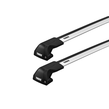 Thule 7206 WingBar Edge Silver 2 Bar Roof Rack for Honda CR-V RS 5dr SUV with Flush Roof Rail (2023 onwards) - Flush Rail Mount