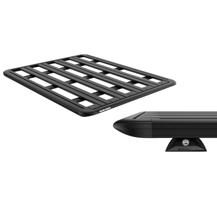 Rhino Rack JC-01841 Pioneer 6 Platform (1500mm x 1240mm) with RCL Legs for Jeep Compass MP 5dr SUV with Flush Roof Rail (2017 onwards)