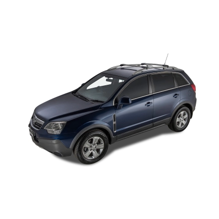 Vortex Stealthbar 2 Bar Silver Roof Rack | Rhino-Rack