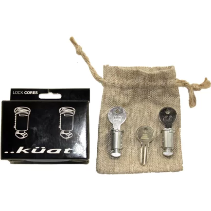 Kuat 2 Lock Cores for Kuat System - Includes Keys & 1x core removal tool Key Number:107 (LOCO-107)