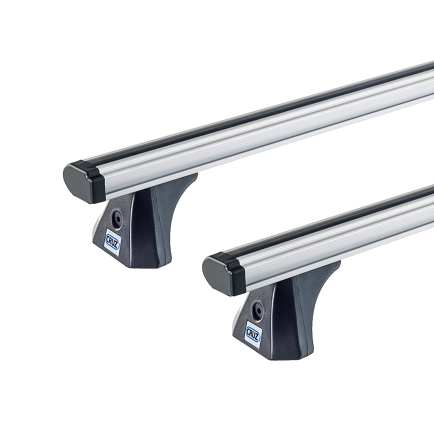 CRUZ Alu Cargo T Roof Rack for TATA Telcoline 4dr Ute with Bare Roof (2006 to 2007)