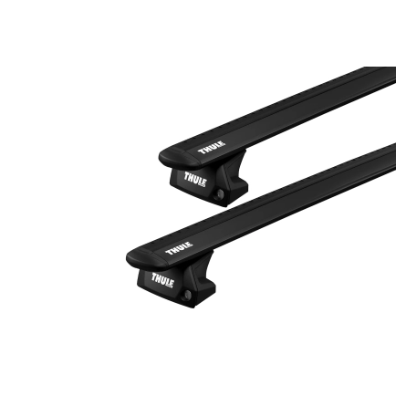 Thule 7106 WingBar Evo Black 2 Bar Roof Rack for Haval H6 5dr SUV with Flush Roof Rail (2021 onwards) - Flush Rail Mount