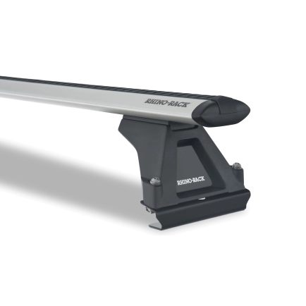 Rhino Rack JA8024 - Vortex RLTF Silver 2 Bar Roof Rack for ISUZU N-Series 4dr 4dr Truck from 1986