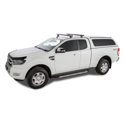 Heavy Duty RLT600 Black 2 Bar Roof Rack | Rhino-Rack