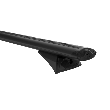 Rhino Rack JC-02678 Vortex RX300L Black 1 Bar Roof Rack for Holden Colorado7 5dr SUV with Flush Roof Rail (2012 to 2018) - Factory Point Mount