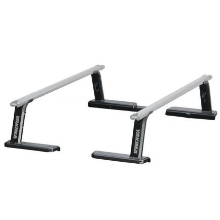 Yakima OutPost HD Black 2 Bar Roof Rack for RAM 1500 DT 4dr Ute DT with Bare Roof (2019 onwards) - Tub Clamp Mount