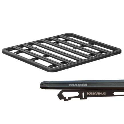 Yakima LockNLoad Platform A (1240 X 1530mm) with RuggedLine spine attachment for Isuzu D-Max LS-M/LS-U/SX 4dr Ute with Bare Roof (2012 to 2020) - Factory Point Mount
