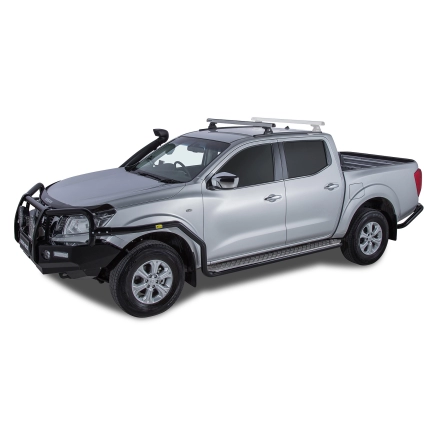 Heavy Duty RLT600 Silver 1 Bar Roof Rack | Rhino-Rack