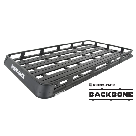 Rhino Rack JA8248 Pioneer Tray (2000mm x 1140mm) for Land Rover Discovery 5dr SUV with Bare Roof (2005 to 2017) - Factory Point Mount