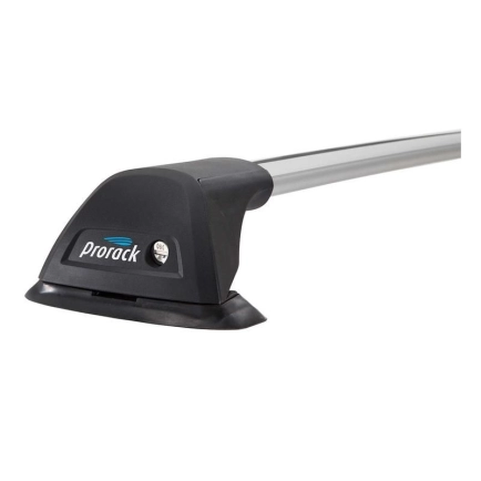 Prorack Aero Flush Silver 1 Bar Roof Rack for NISSAN Patrol 2dr Ute with Rain Gutter (1997 onwards)