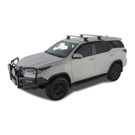 Vortex 2500 Silver 2 Bar Roof Rack | Rhino-Rack