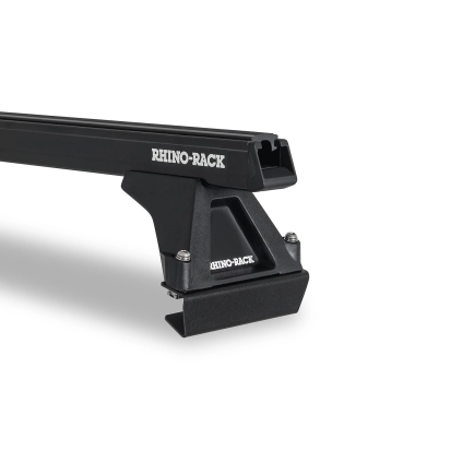 Rhino Rack JA8023 - Heavy Duty RLTF Black 1 Bar Roof Rack for ISUZU N-Series 2dr 2dr Truck from 1986