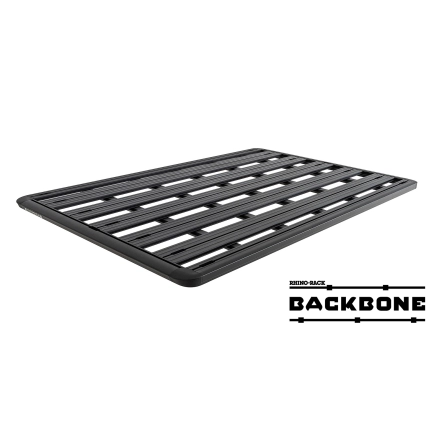 Rhino Rack JB1294 Pioneer Platform (1928mm x 1376mm) with Backbone suits Toyota Land Cruiser 5dr 100 Series with Bare Roof (1998 to 2007) - Factory Point Mount