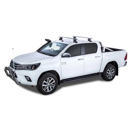 Vortex 2500 Silver 2 Bar Roof Rack | Rhino-Rack