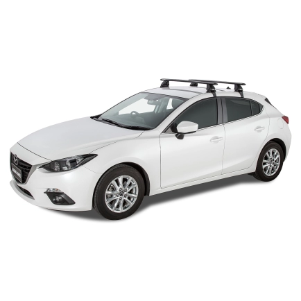 Vortex 2500 Black 2 Bar Roof Rack | Rhino-Rack