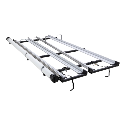 Rhino Rack JC-00859 - CSL Double 3.0m Ladder Rack System with Conduit for TOYOTA Hiace 2dr LWB Low Roof from 2005