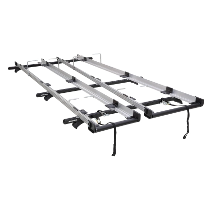 Rhino Rack JC-00856 - Multislide Double 3.0m Ladder Rack System for TOYOTA Hiace 2dr LWB Low Roof from 2005