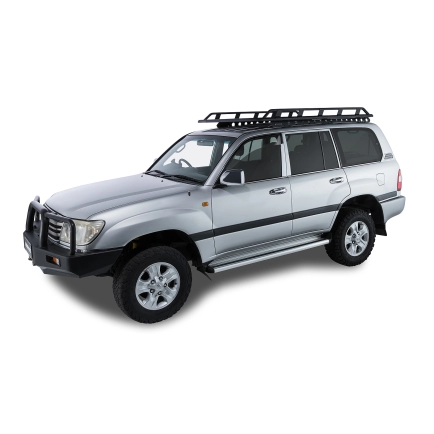 Rhino Rack JB0097 Pioneer Tradie (2128mm x 1426mm) suits Toyota Land Cruiser 5dr 100 Series with Bare Roof (1998 to 2007) - Factory Point Mount