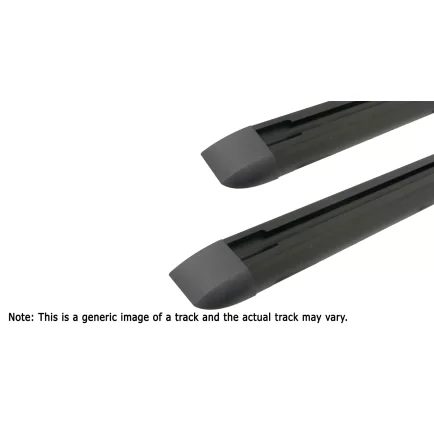 Rhino Rack CANOPY/UTE TRACK SET 1.2 MTR BLACK - RTC12