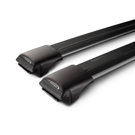 Yakima Rail Bar Black Roof Rack Pair for Raised Rails S53YB - 8050246