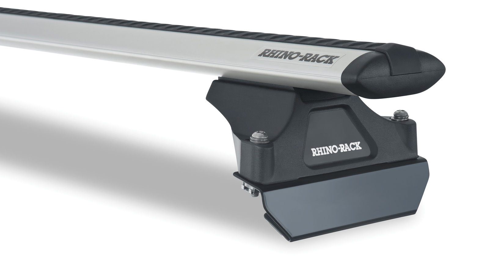 Rhino Rack JA2937 - Vortex RLTP Silver 2 Bar Roof Rack for HINO 300 Series 2dr 2dr Wide Cab from 2001