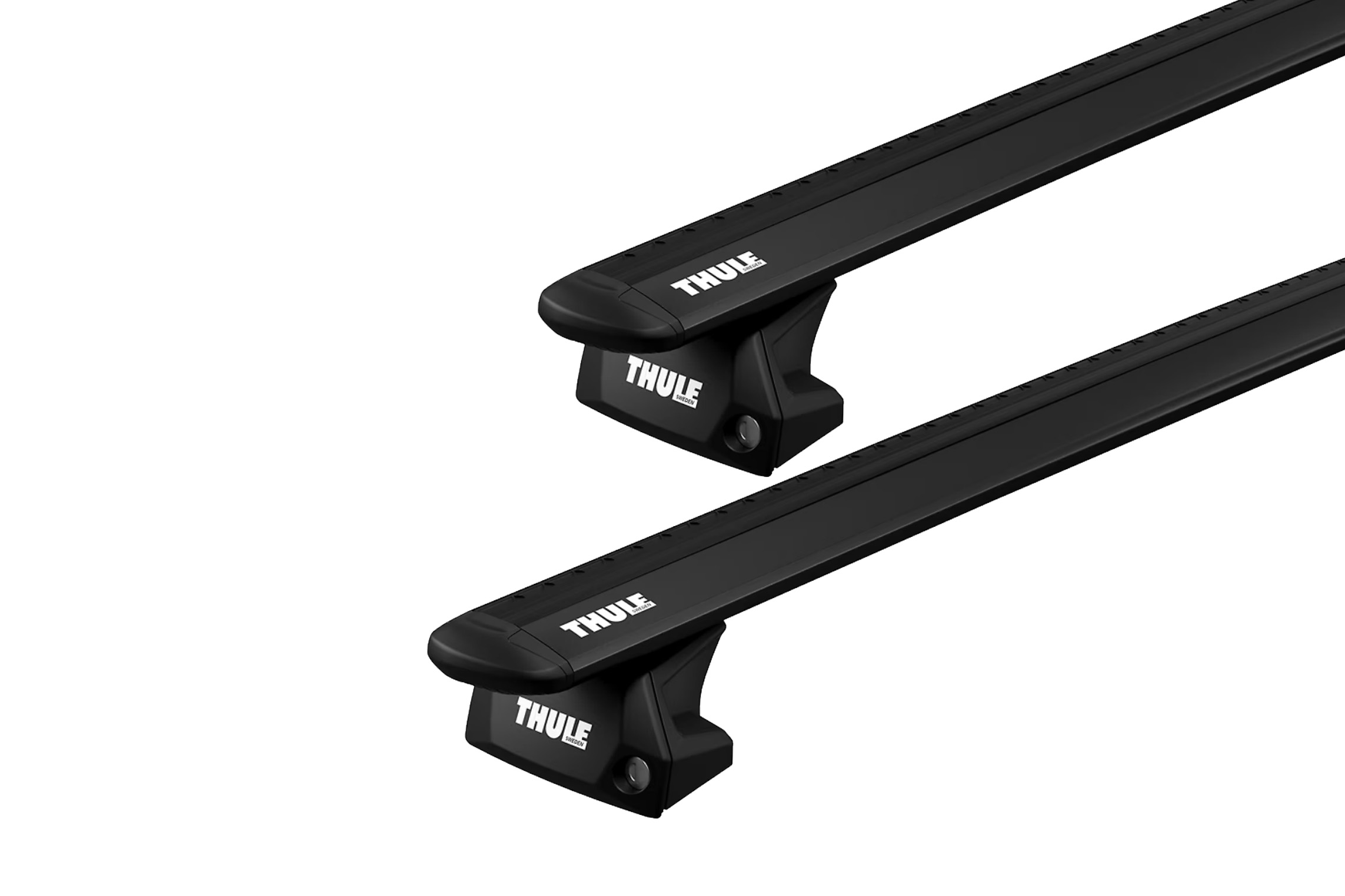 Thule 7106 WingBar Evo Black 2 Bar Roof Rack for Honda CR-V RS 5dr SUV with Flush Roof Rail (2023 onwards) - Flush Rail Mount