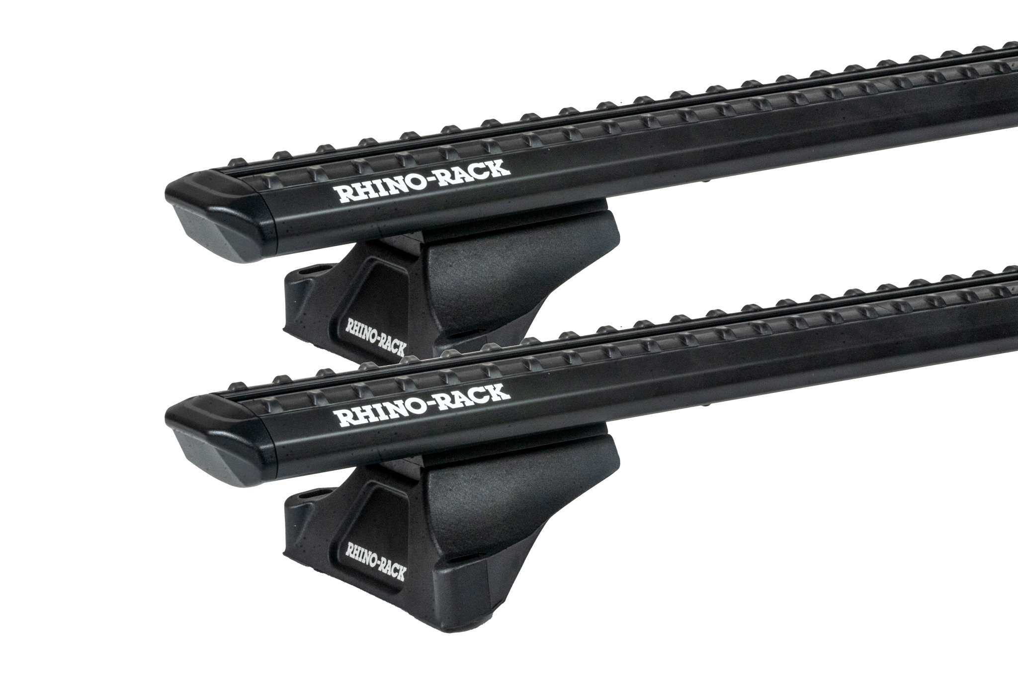 Rhino Rack JC-04391 Sportz RLTP Trackmount Black 2 Bar Roof Rack for Chrysler Voyager 5dr Wagon with Bare Roof (1996 to 2000) - Track Mount