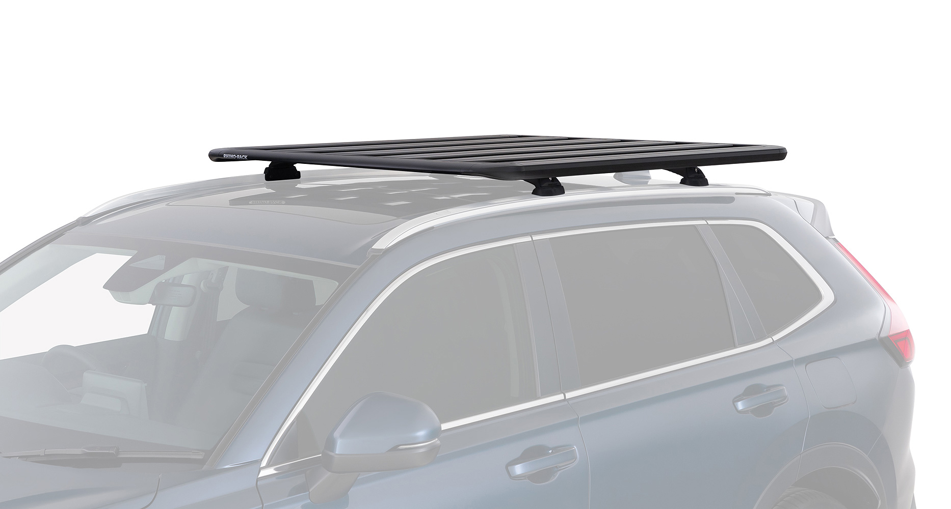 Rhino Rack JC-02116 Pioneer 6 Platform (1300mm x 1240mm) with RCL legs for Honda CR-V RM 5dr SUV with Flush Roof Rail (2012 to 2018) - Factory Point Mount