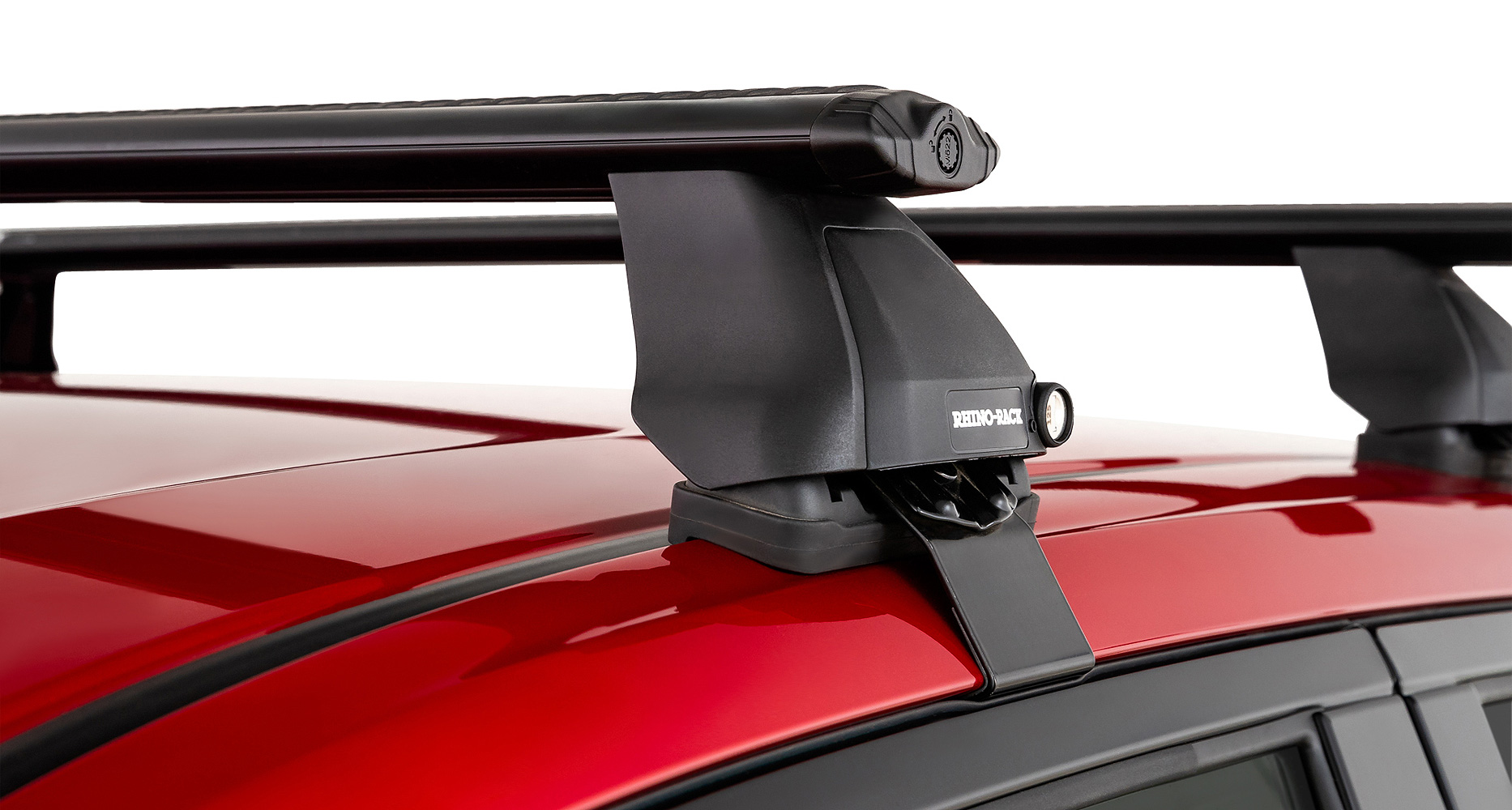Rhino Rack JC-02095 Vortex 2500 Black 2 Bar Roof Rack for Honda HR-V 5dr SUV with Bare Roof (2021 onwards) - Clamp Mount