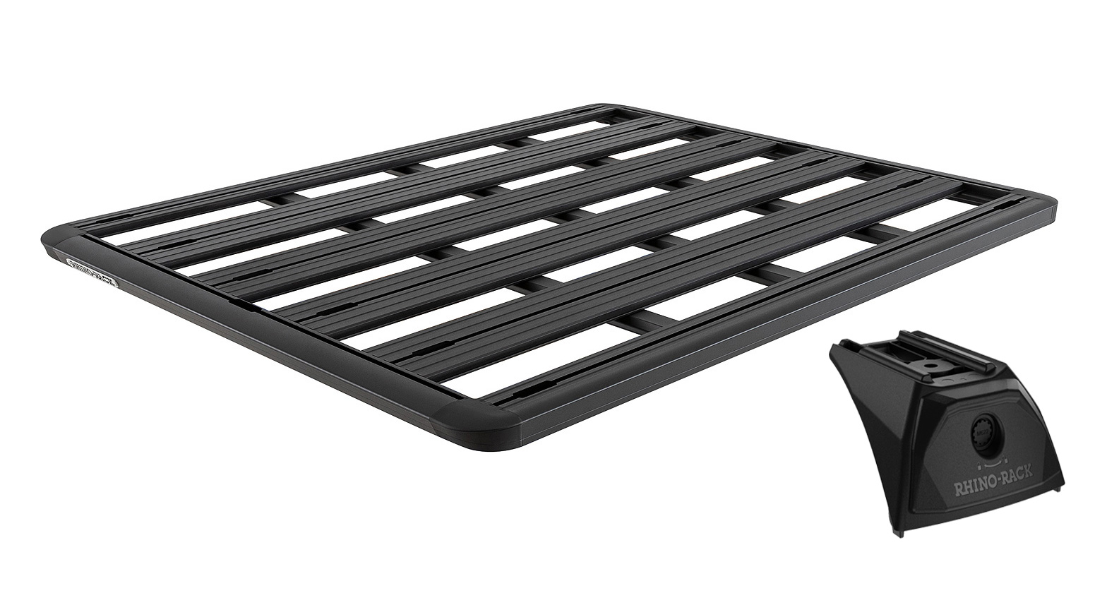 Rhino Rack JC-03184 Pioneer 5 Platform (1328mm x 1236mm) with RX300H Legs for Honda CR-V RE 5dr SUV with Bare Roof (2007 to 2012) - Factory Point Mount