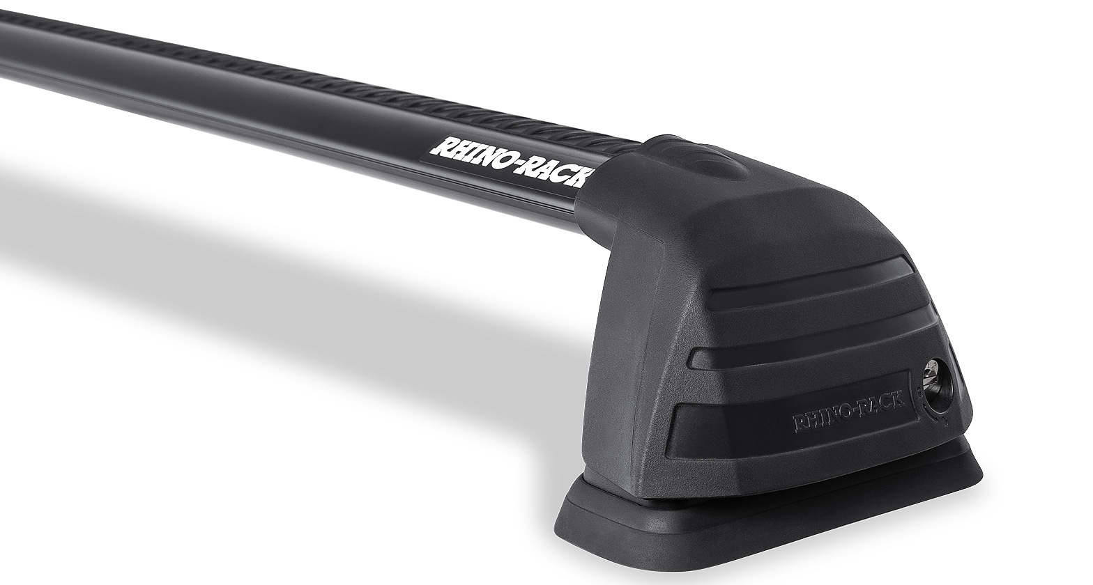 Rhino Rack RV0649B Vortex ROC25 Flush Black 2 Bar FMP Roof Rack for Mercedes Benz CLS63 AMG W218 4dr Coupe with Bare Roof (2011 onwards) - Factory Point Mount