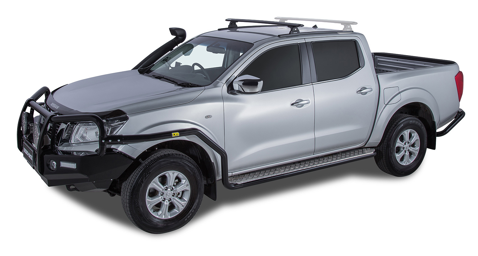 Vortex RLT600 Black 1 Bar Roof Rack | Rhino-Rack