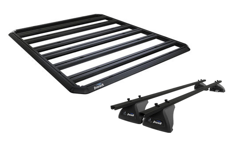 Prorack Aero Deck (1300 x 1500mm) for Chery J11 5dr SUV with Raised Roof Rail (2010 onwards) - Raised Rail Mount