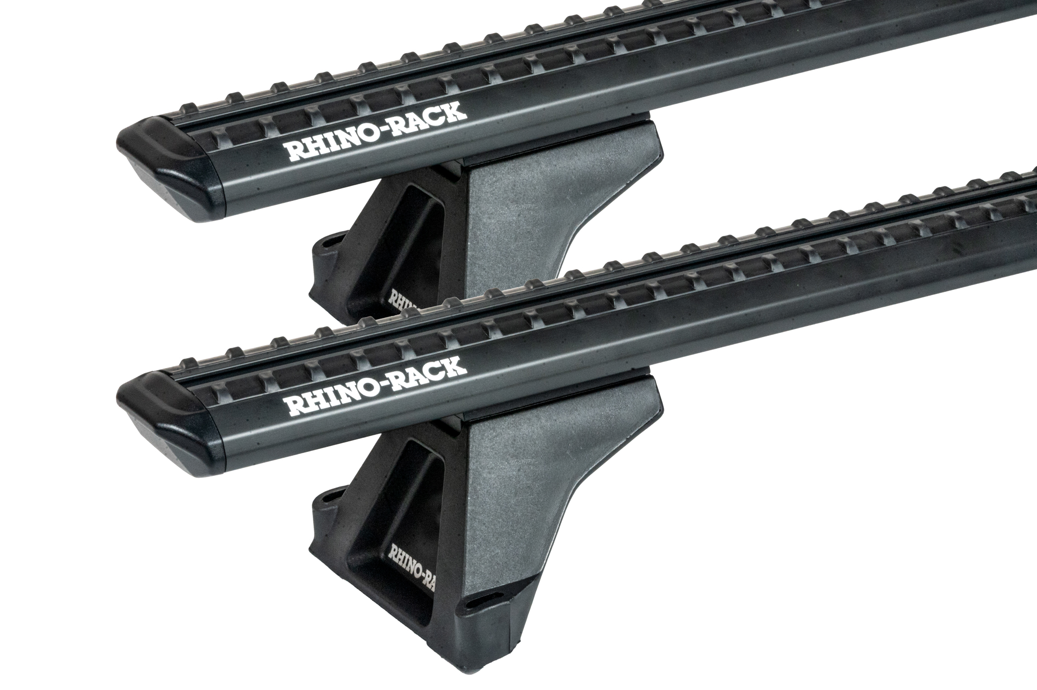 Rhino Rack JC-04400 Sportz RLTF Trackmount Black 2 Bar Roof Rack for Jeep Grand Cherokee ZG-ZJ 5dr SUV with Bare Roof (1996 to 1999) - Track Mount