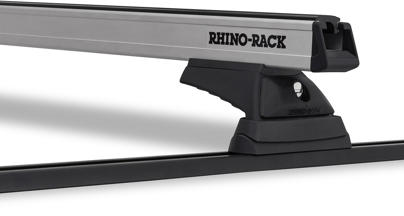 Heavy Duty RCL RTV Trackmount Silver 2 Bar Roof Rack