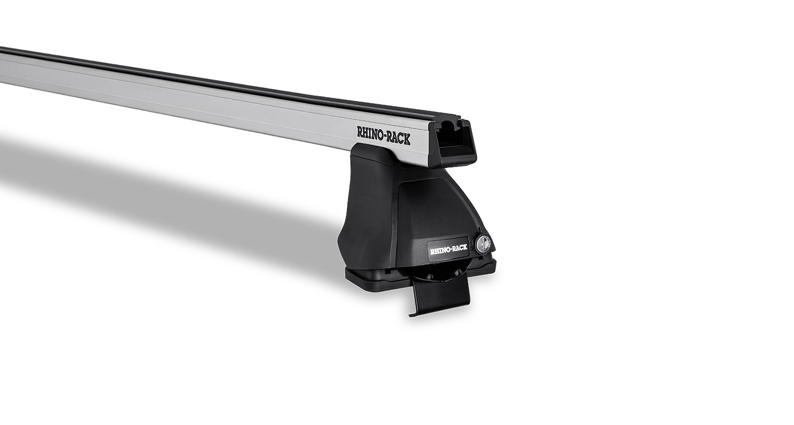 Rhino Rack JC-00005 - Heavy Duty 2500 Silver 2 Bar Roof Rack for RAM 1500 4dr 4dr Ute from 2019