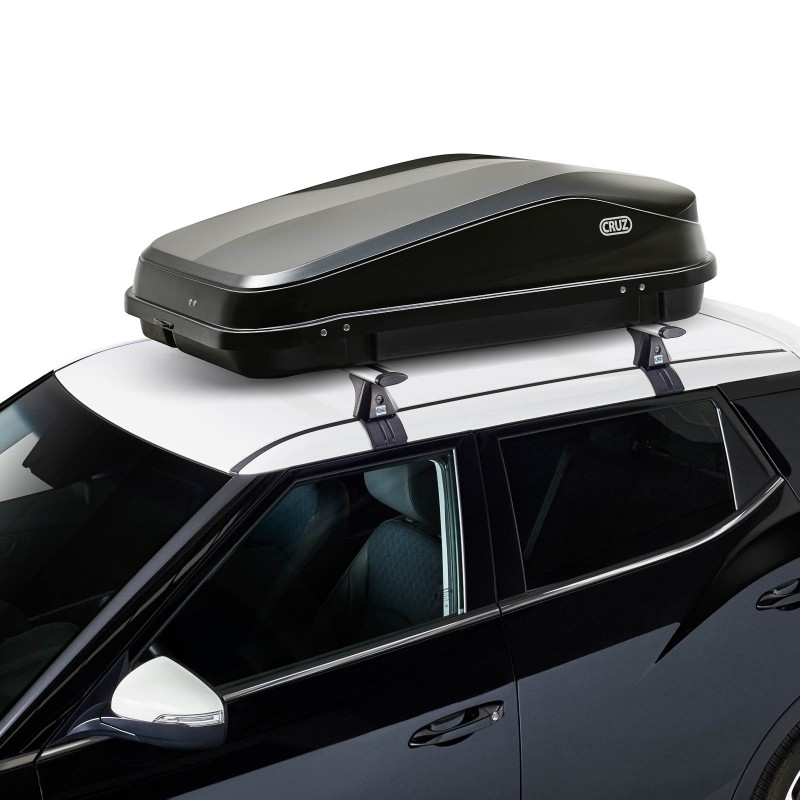 Cruz Easy Gloss Black 420 litre Roof Box (940-346U)