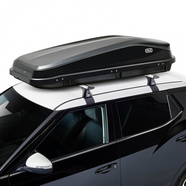 Cruz Easy Gloss Black 480 litre Roof Box (940-351U)