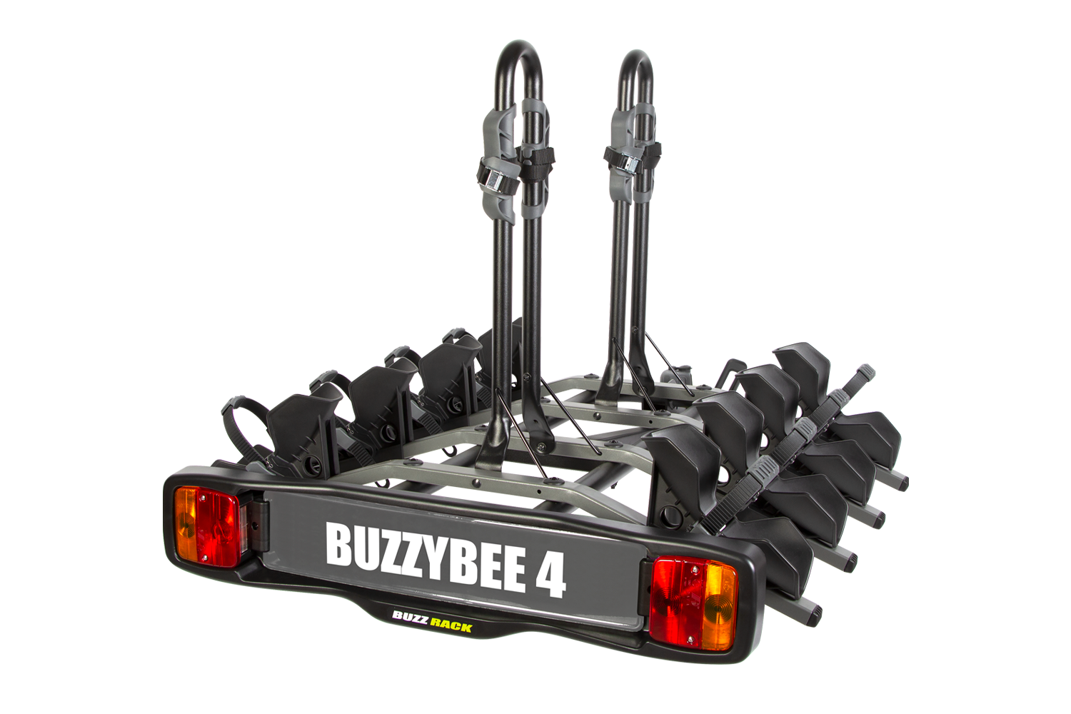 Buzzrack Buzzybee 4 (Tow Ball) 4 Bike Platform Rack - BR-4-BUZZYBEE