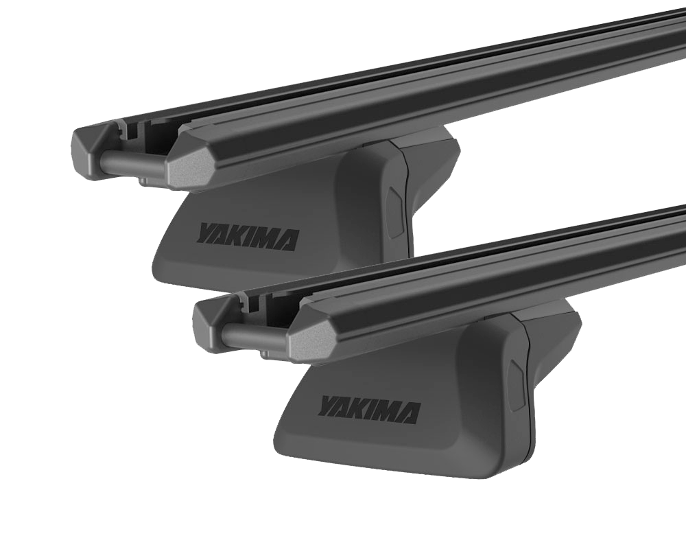 Yakima TrimHD SightLine Black 2 Bar Roof Rack for Chery Tiggo 5dr SUV with Flush Roof Rail (2024 onwards) - Flush Rail Mount