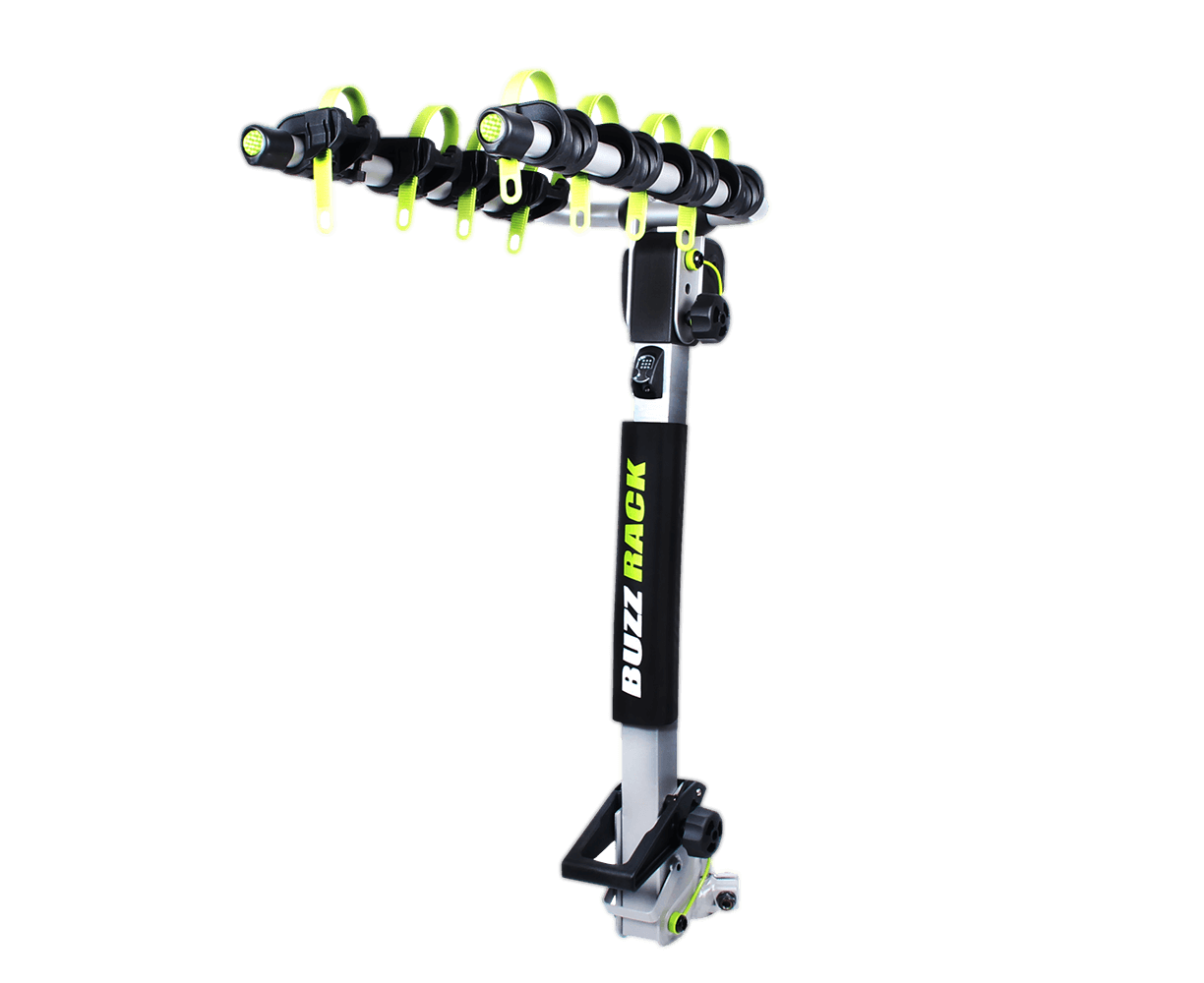 Buzzrack Buffalo 4 (Tow Ball) 4 Bike Dual Arm Rack - BR-BUFFALO-4TILT