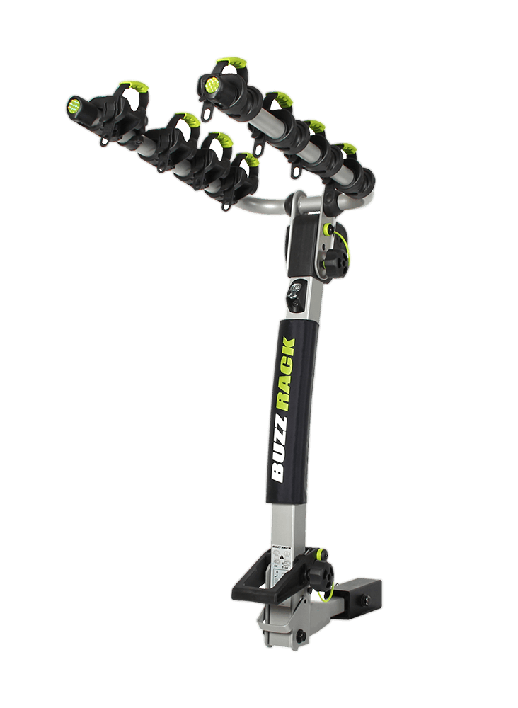 Buzzrack Buffalo H4 (Hitch) 4 Bike Dual Arm Rack - BR-BUFFALO-4H