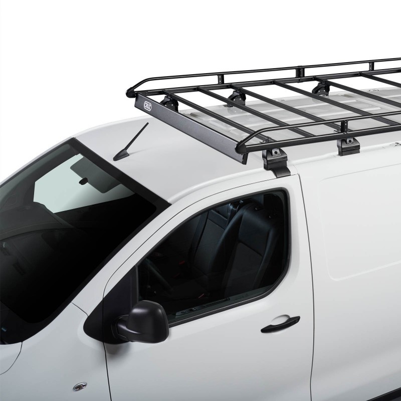 CRUZ Black Evo Steel Tradie for Iveco Daily L3H1 (II) LWB Low Roof with Rain Gutter (1990 to 2000) - Gutter Mount