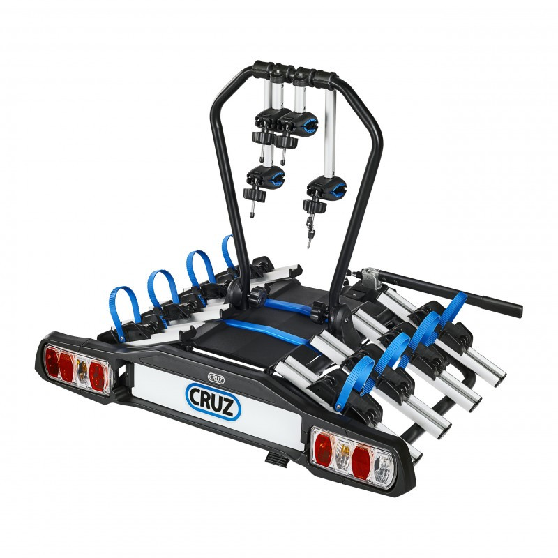 Cruz Pivot black 4 bike tow ball mounted carrier (940-515AU)