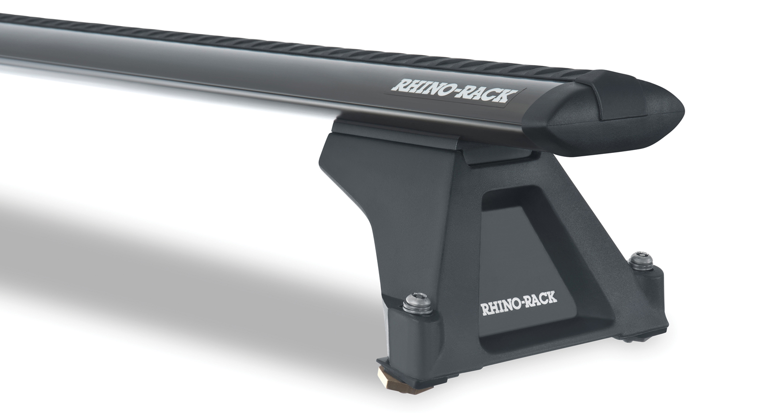 Rhino Rack JA2923 Vortex RLTF Black 4 Bar Roof Rack for Mercedes Benz Sprinter NCV3 4dr SWB Low Roof with Bare Roof (2006 to 2018) - Factory Point Mount
