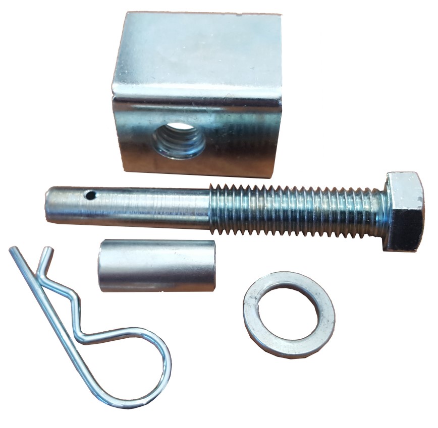 Mister Hitches Anti-rattle Hitch Bolt & Clip Suits Hollow And Solid Shanks MHARBL
