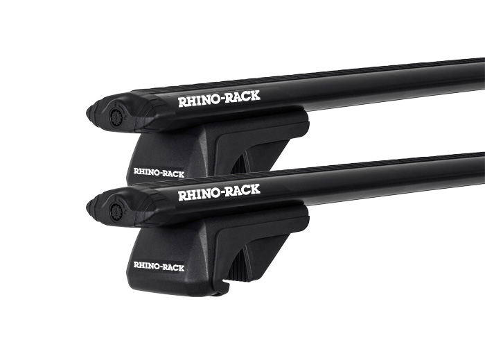 Rhino Rack JA9139 Vortex SX Black 2 Bar Roof Rack for ALFA ROMEO 156 5dr Wagon with Raised Roof Rail (2000 to 2006)